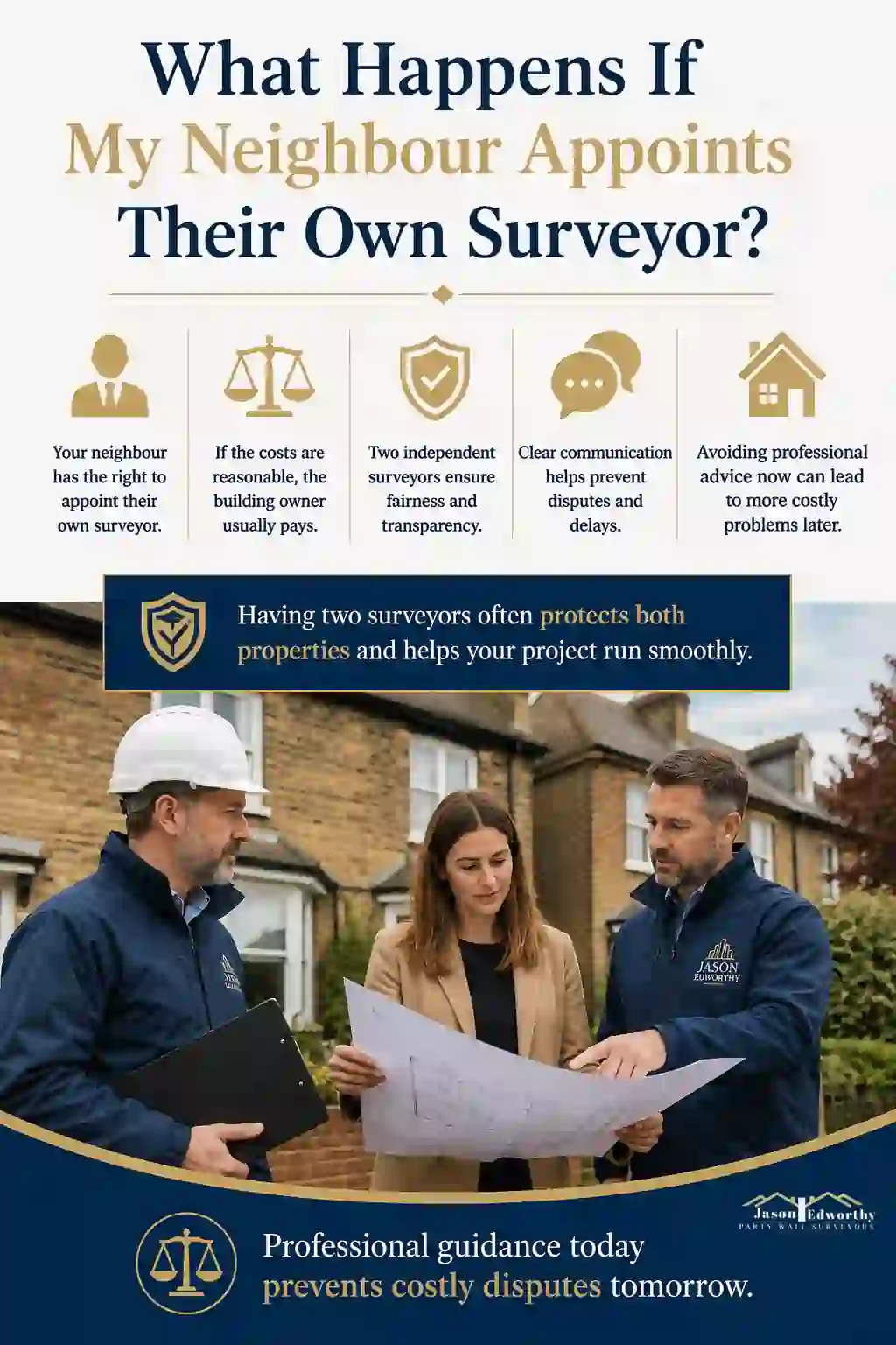 What Happens If My Neighbour Appoints Their Own Surveyor Rochford?